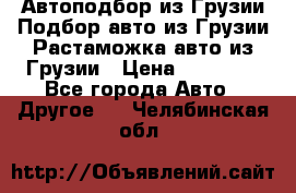 Автоподбор из Грузии.Подбор авто из Грузии.Растаможка авто из Грузии › Цена ­ 25 000 - Все города Авто » Другое   . Челябинская обл.